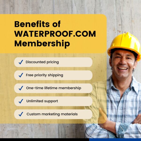 Benefits of waterproof.com basement waterproofing contractor membership program