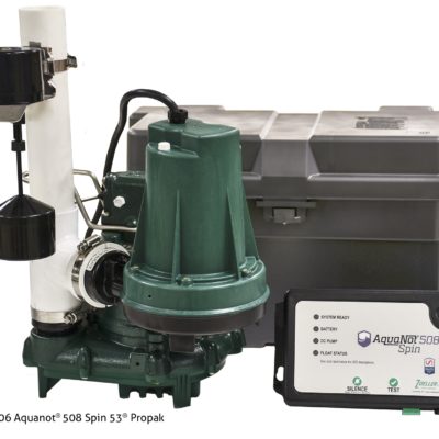Aquanot Spin ProPak Zoeller M53 sump pump