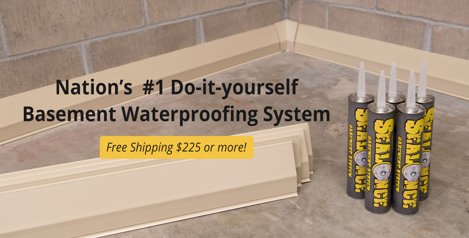 Basement Waterproofing DIY Products Contractor Foundation