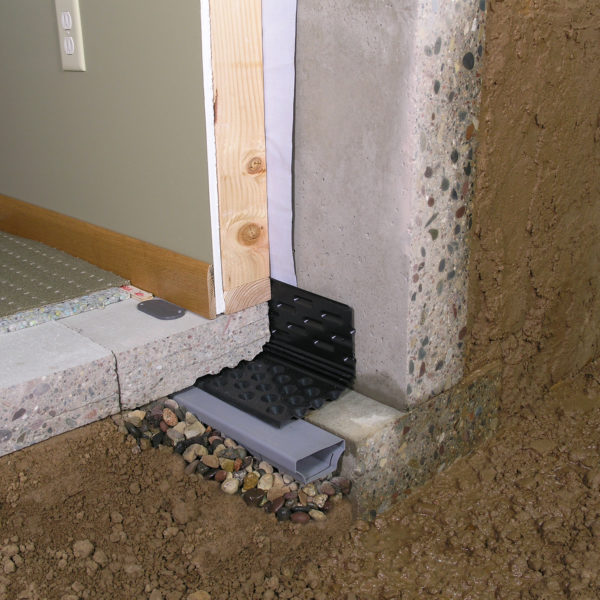 Drain tile basement system