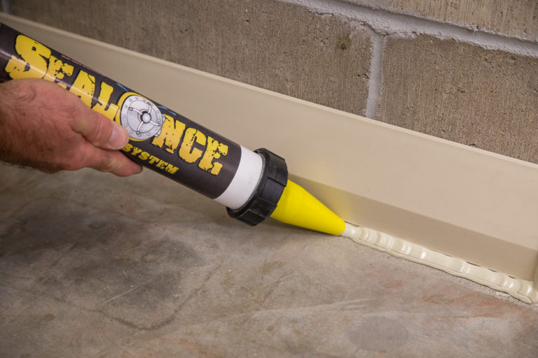 Diy Basement Waterproofing Sealonce Basement System Easy