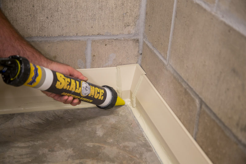 How to seal a wet basement