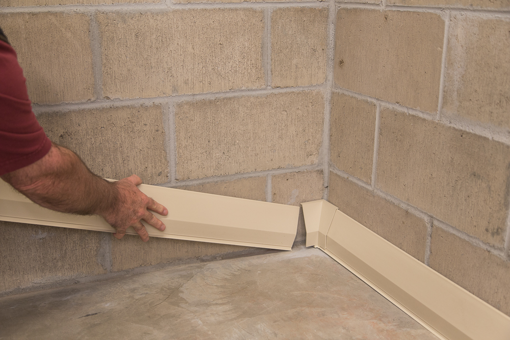 Sealonce Basement System, Basement Wall Sealing