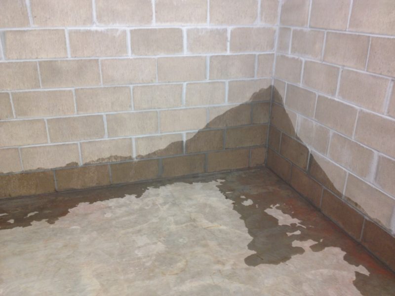 How to dry up wet basement