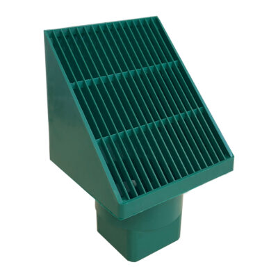 Downspout gutter debris filter ice guard