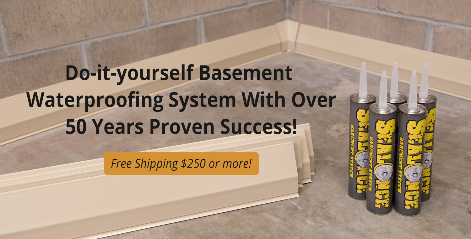 Basement Waterproofing Diy Products Contractor Foundation Systems Waterproof Com
