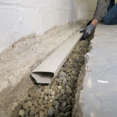 Fast Track Basement Waterproofing Hybrid System - Waterproof.com