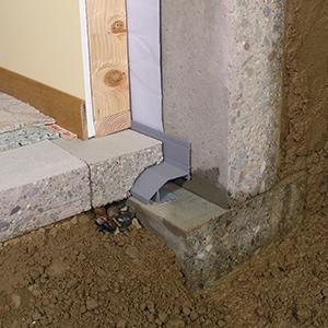 Drain Main Basement System Footer Tile