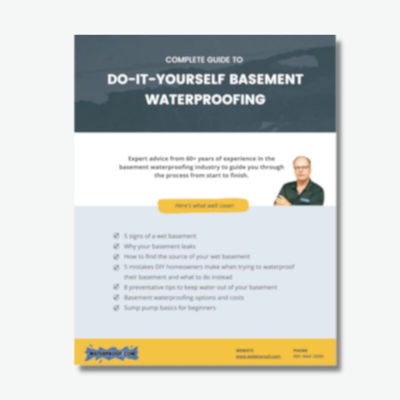 DIY basement waterproofing guide