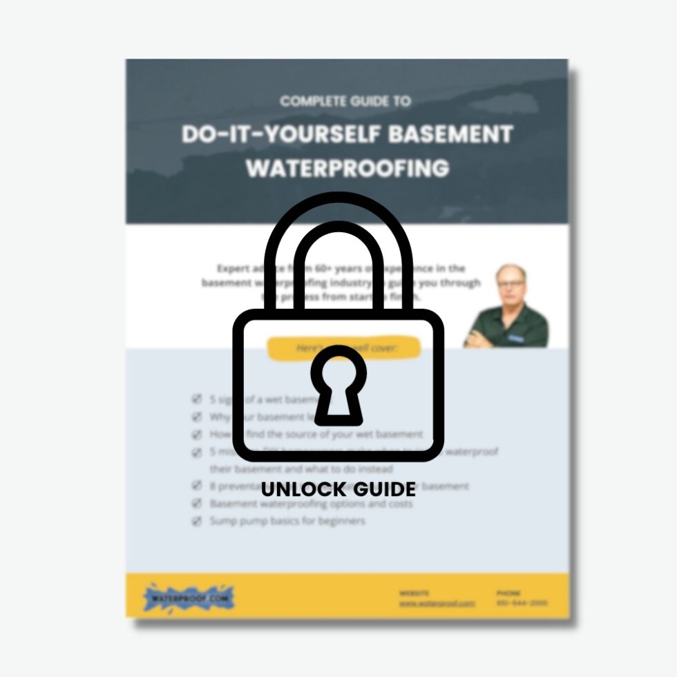 Free Expert Doityourself Basement Waterproofing Guide