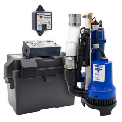 Pro Series PS-C22 - 1/3 HP Combination Primary & Backup Sump Pump System